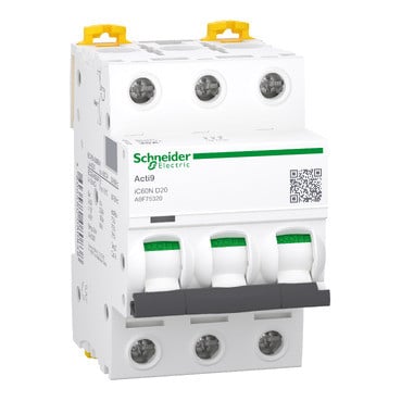 Schneider Electric A9F75320 Miniature Circuit Breakers MCB | iC60N