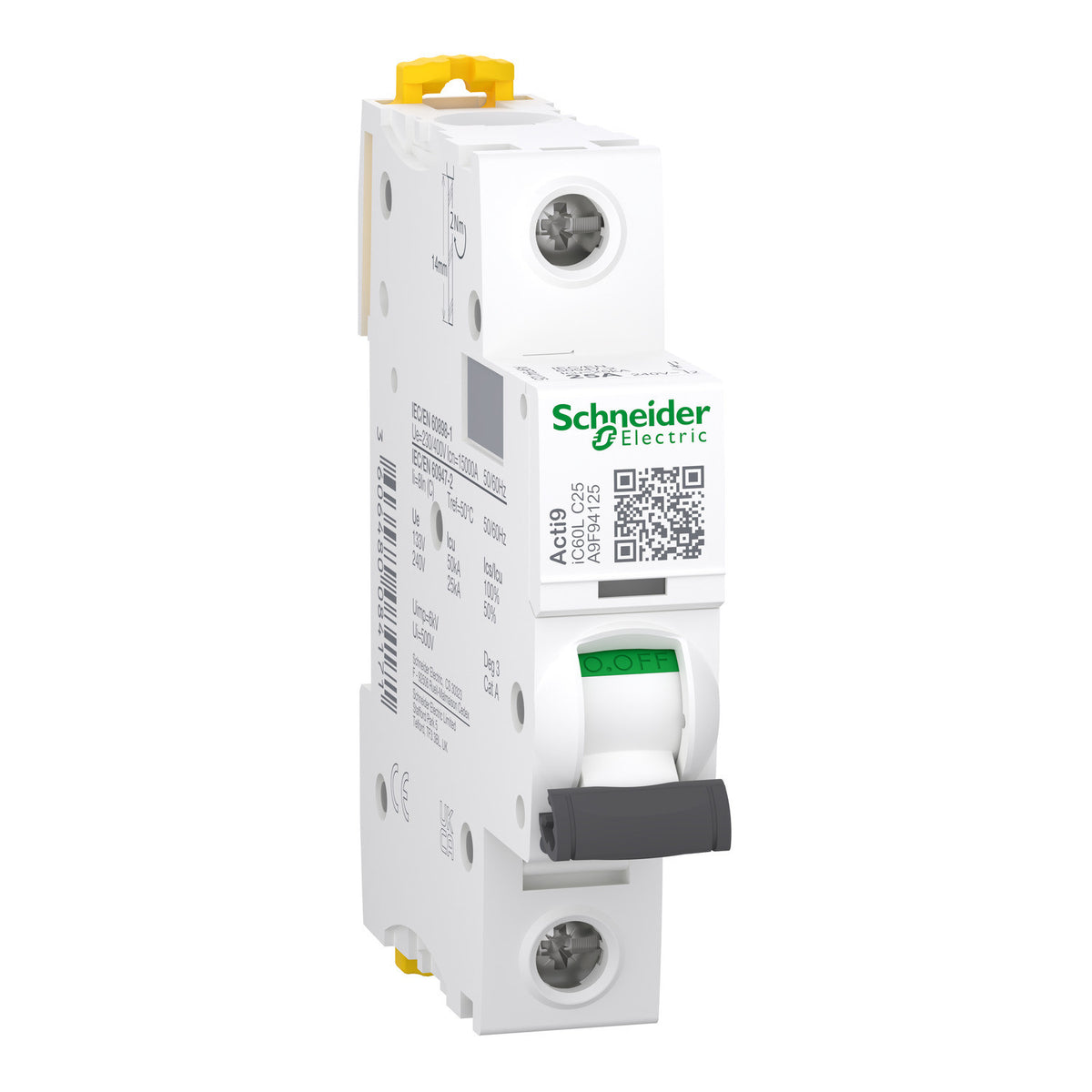 Schneider Electric A9F94125 Miniature Circuit Breakers MCB | iC60L
