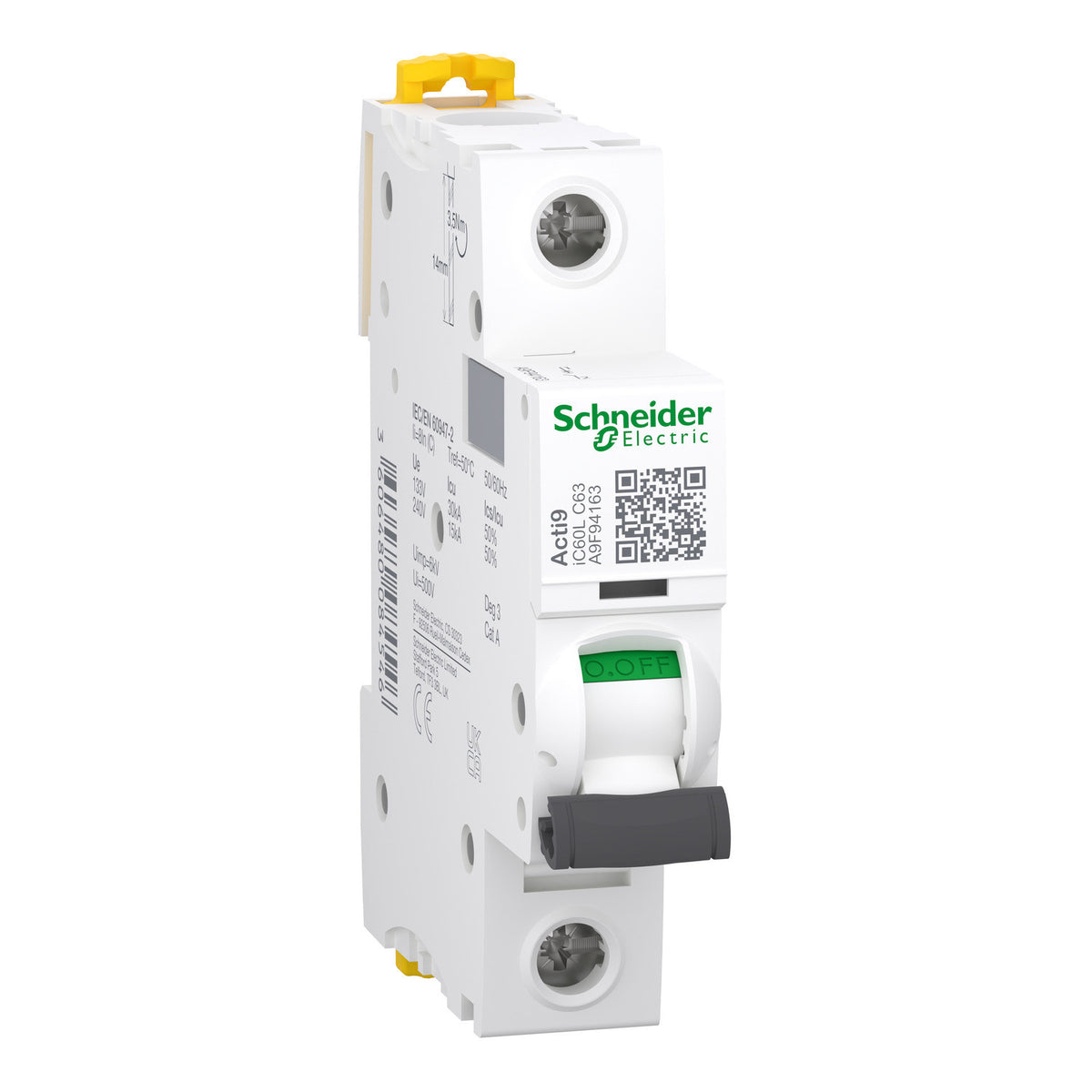 Schneider Electric A9F94163 Miniature Circuit Breakers MCB | iC60L