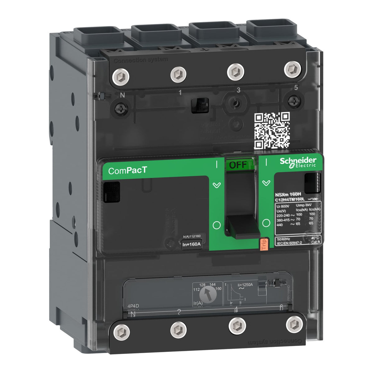 Schneider Electric C11N6TM025L Molded Case Circuit Breakers MCCB | NSXm