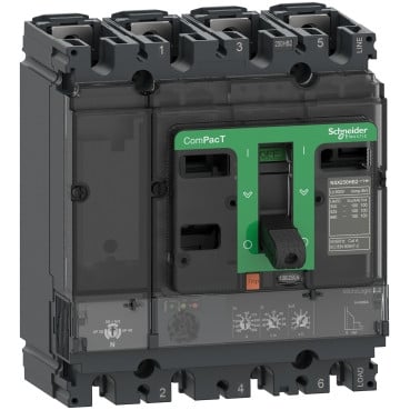 Schneider Electric C25F42D250 Molded Case Circuit Breakers MCCB | ComPacT NSX250F