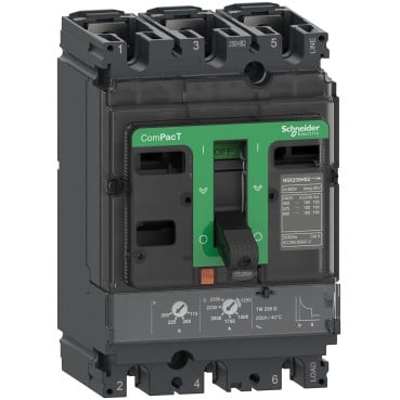 Schneider Electric C25N3TM200 Molded Case Circuit Breakers MCCB | ComPacT NSX250N