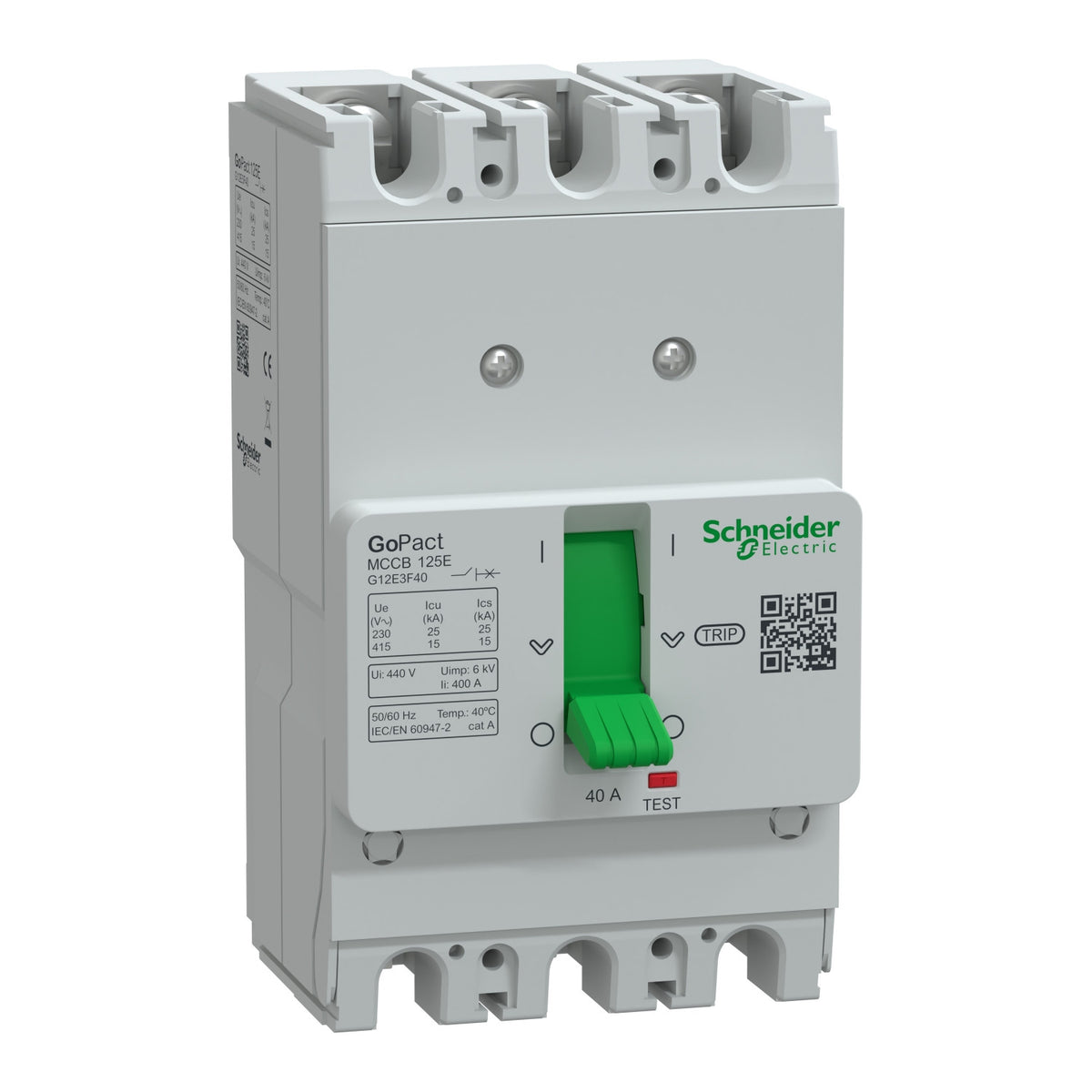 Schneider Electric G12E3F40 Molded Case Circuit Breakers MCCB | GoPact MCCB 125