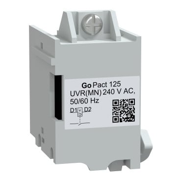 Schneider Electric G12UVR230AC Electrical Auxiliary Contacts & Accessories | GoPact MCCB 125
