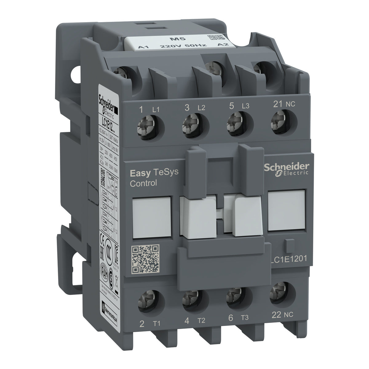 Schneider Electric LC1E1201M5 Motor Contactors | Easy TeSys Control