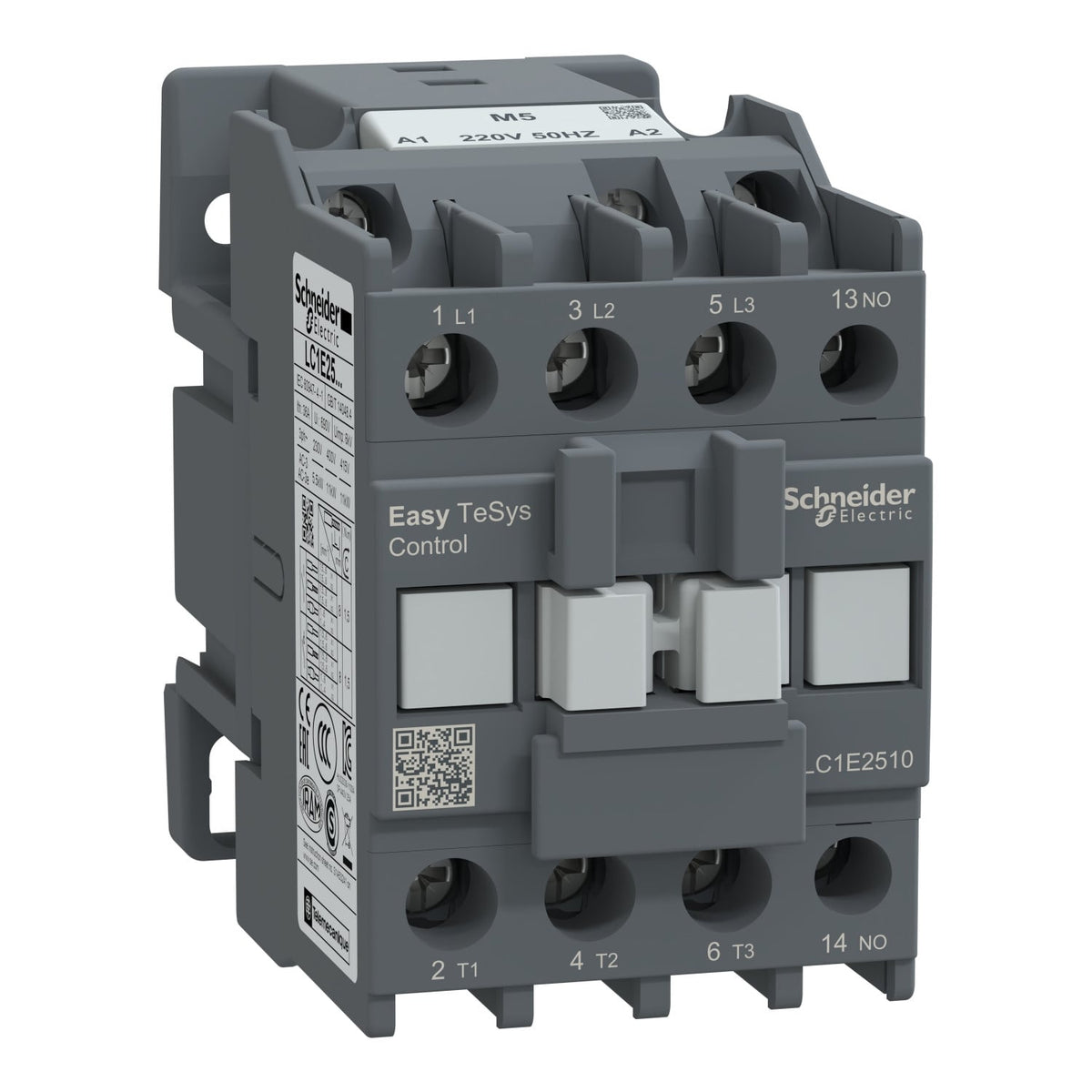Schneider Electric LC1E2510M5 Motor Contactors | Easy TeSys Control