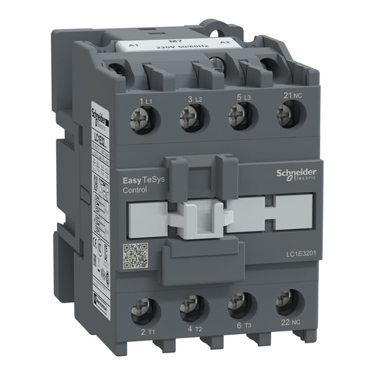 Schneider Electric LC1E3201M7 Motor Contactors | Easy TeSys contactor