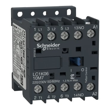 Schneider Electric LC1K0610M7 Motor Contactors | TeSys K