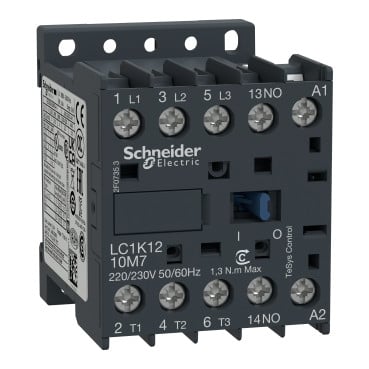 Schneider Electric LC1K1210M7 Motor Contactors | TeSys K