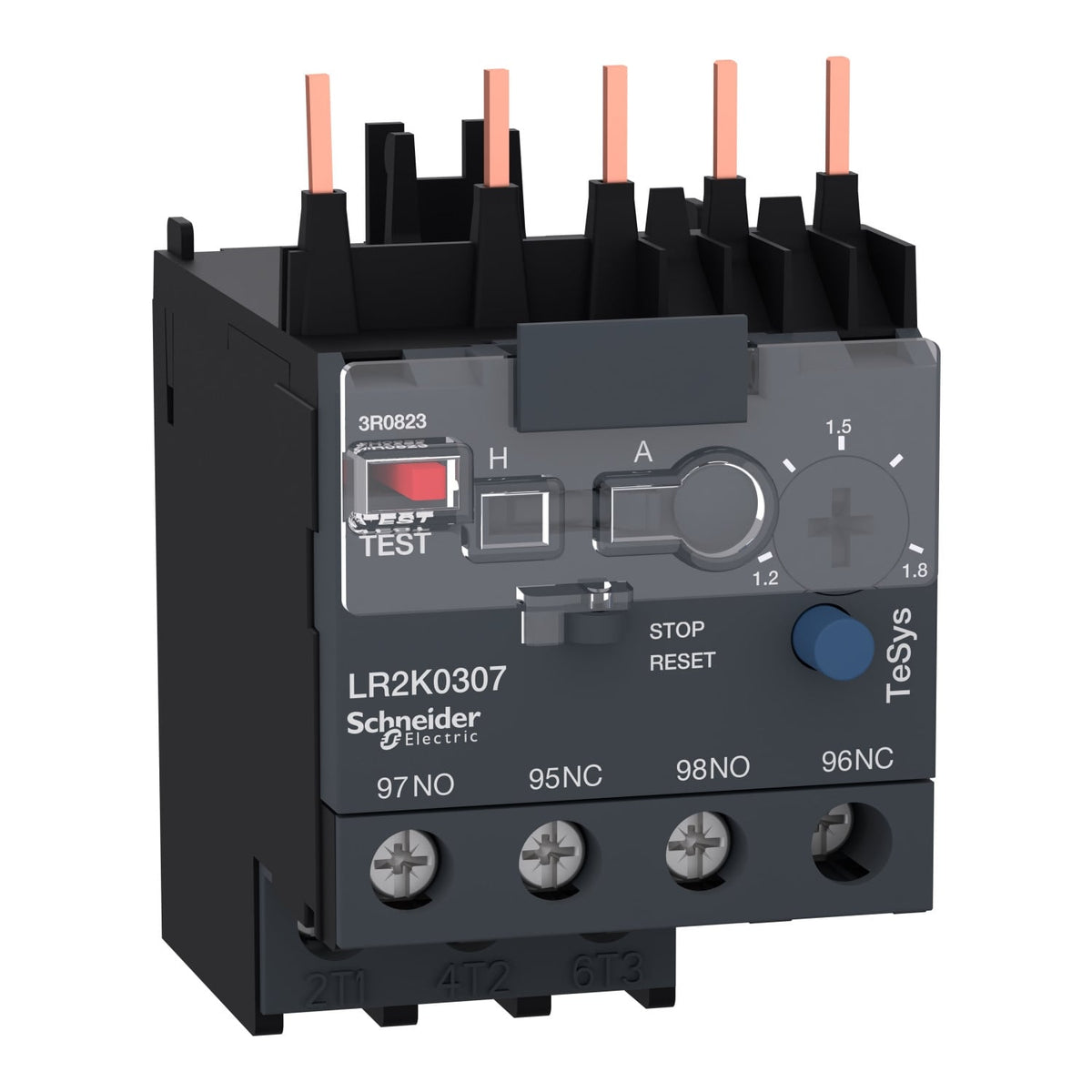 Schneider Electric LR2K0307 Motor Overload Relays | TeSys K