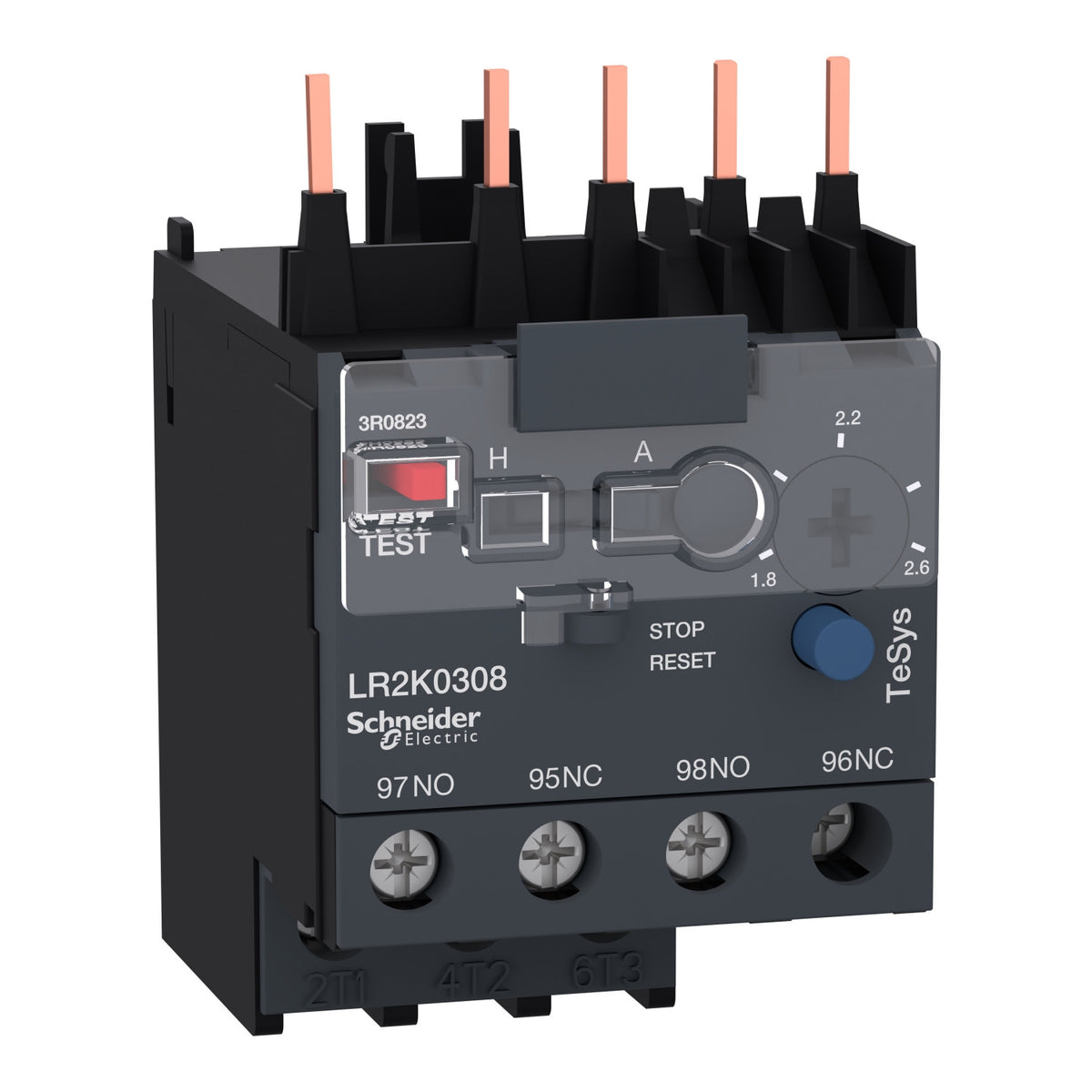 Schneider Electric LR2K0308 Motor Overload Relays | TeSys K