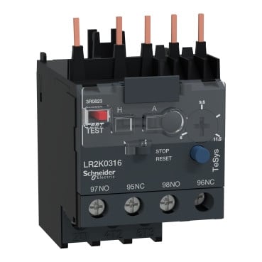 Schneider Electric LR2K0316 Motor Overload Relays | TeSys K