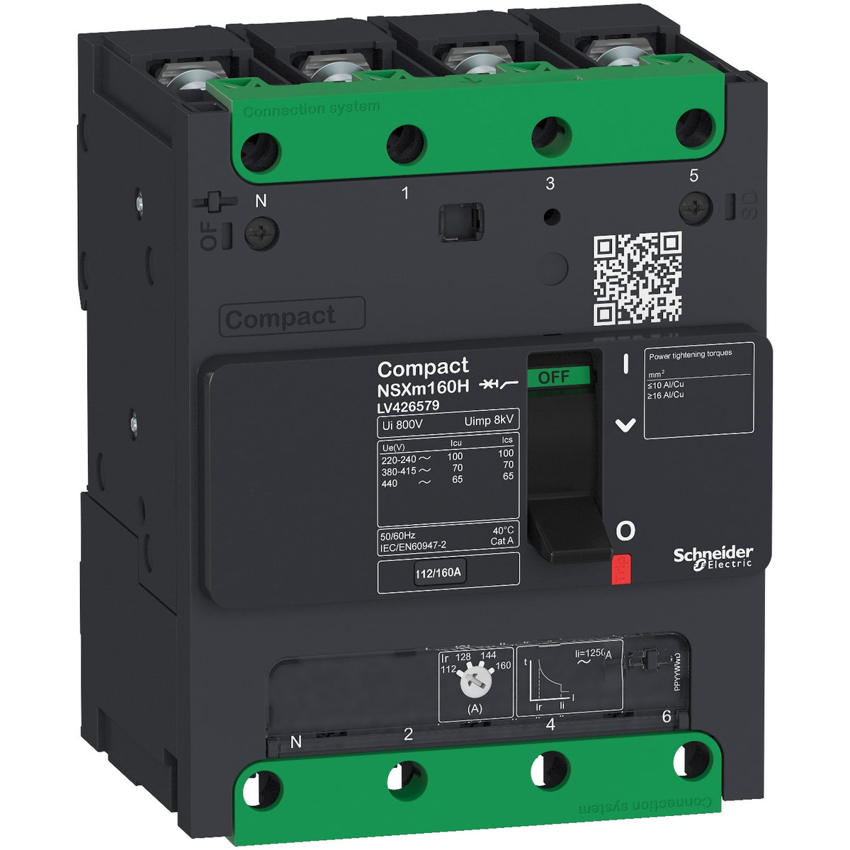 Schneider Electric LV426367 Molded Case Circuit Breakers MCCB | NSXm