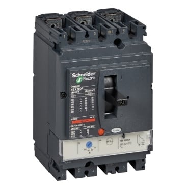 Schneider Electric LV429633 Molded Case Circuit Breakers MCCB | ComPacT NSX100F