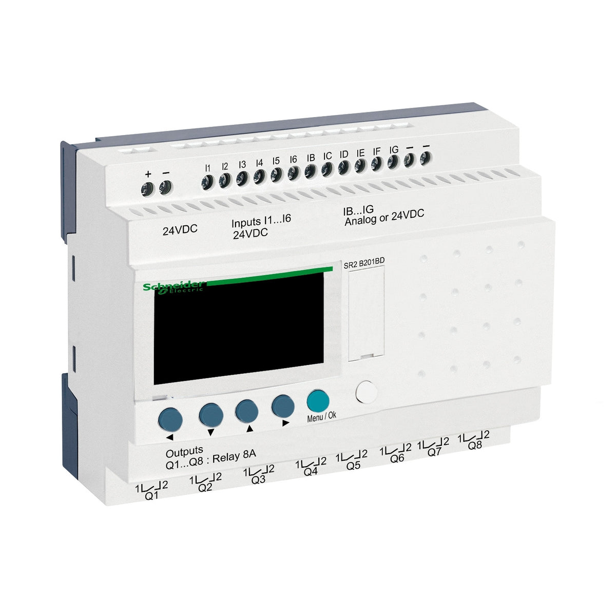Schneider Electric SR2B201BD Programmable Controllers & HMI | Zelio Logic