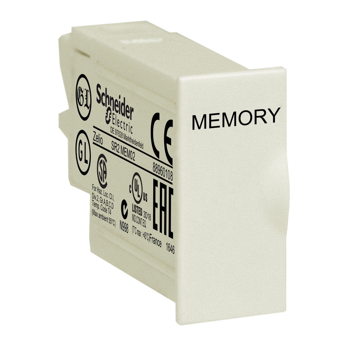 Schneider Electric SR2MEM02 Programmable Controllers & HMI | Zelio Logic
