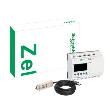 Schneider Electric SR2PACKBD Programmable Controllers & HMI | Zelio Logic