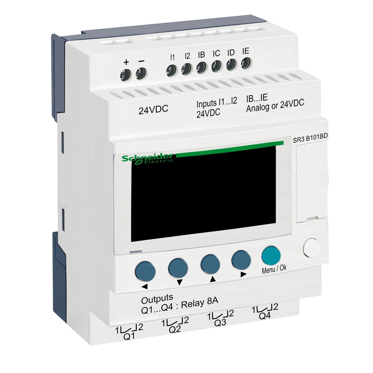 Schneider Electric SR3B101BD Programmable Controllers & HMI | Zelio Logic