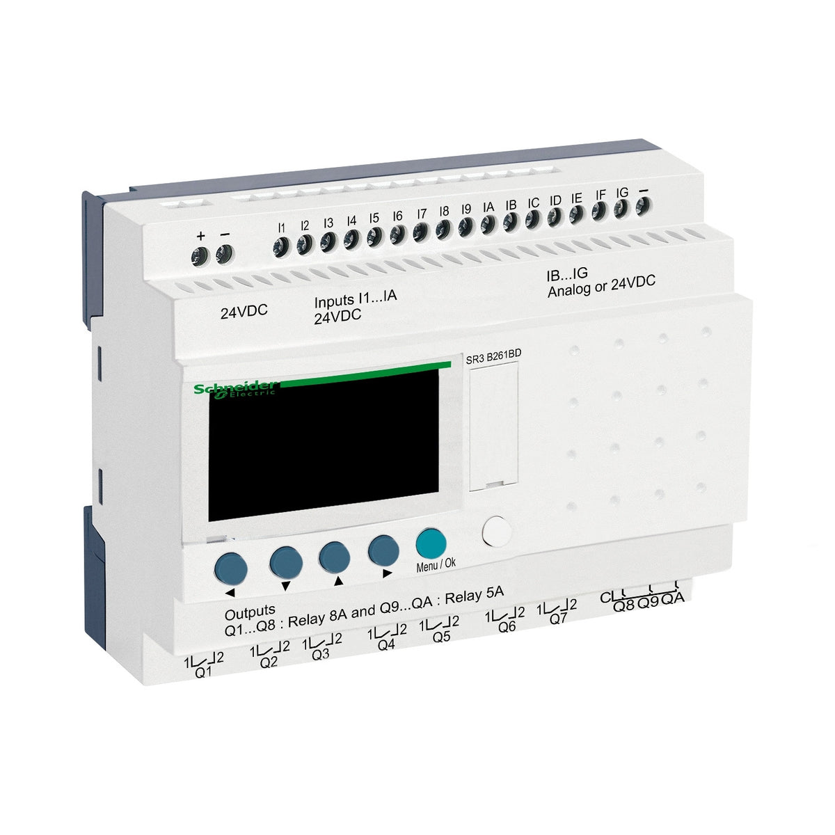 Schneider Electric SR3B261BD Programmable Controllers & HMI | Zelio Logic
