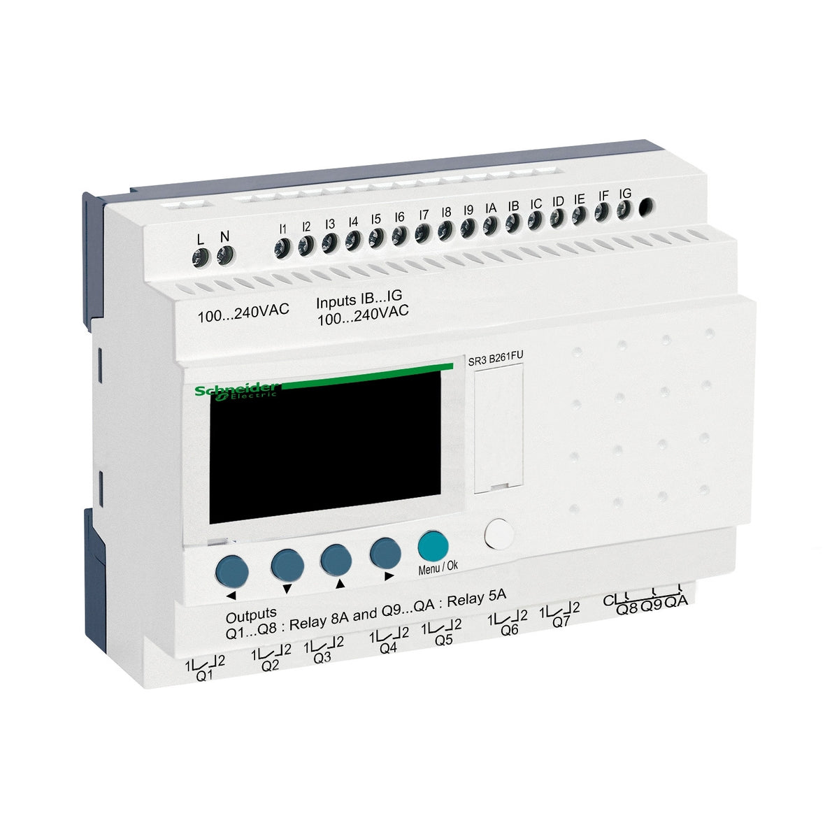 Schneider Electric SR3B261FU Programmable Controllers & HMI | Zelio Logic