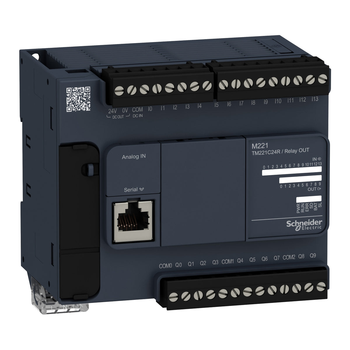 Schneider Electric TM221C24R Programmable Controllers & HMI | Logic Controller - Modicon M221