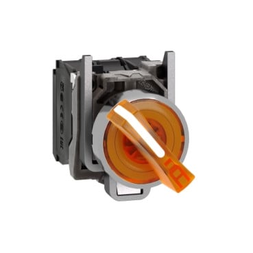 Schneider Electric XB4BK125B5 Push Buttons, Selector Switches & Pilot Lights | Harmony XB4
