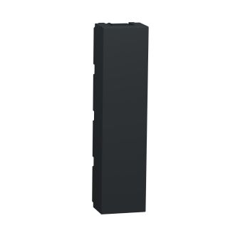 Schneider Electric New Unica NU986454 Blind Cover Plate, 0.5 Module, Anthracite
