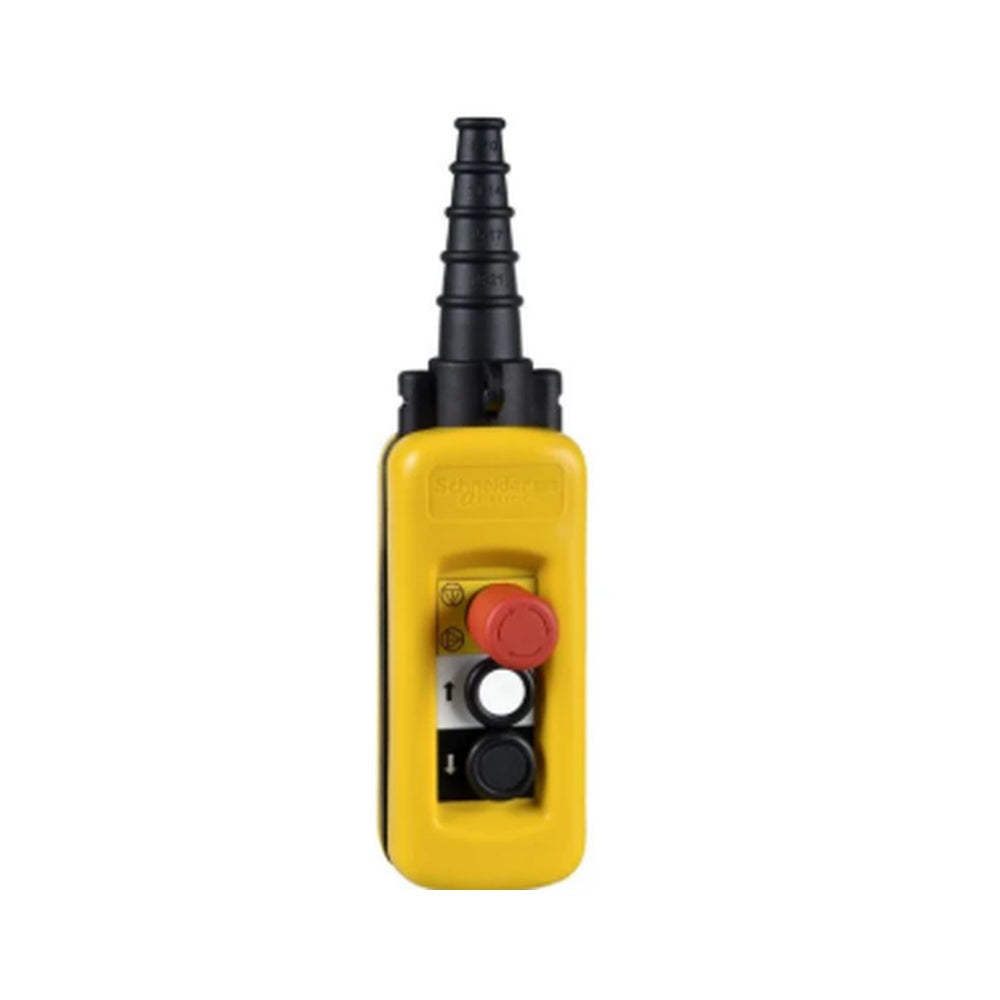 Schneider XACA2913 Harmony XAC Pendant Control Station | 2 Push Buttons, 1 Emergency Stop | Harmony XAC product image