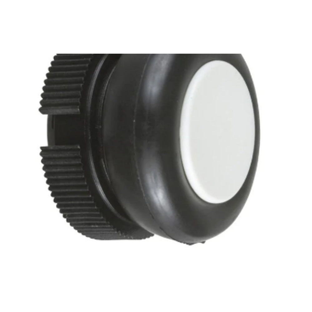 Schneider XACA9411 Harmony XAC Booted Push Button Head | White Spring Return | Harmony XAC product image