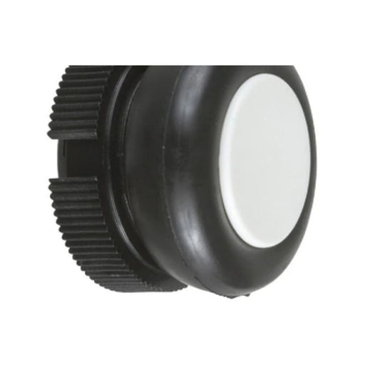 Schneider XACA9411 Harmony XAC Booted Push Button Head | White Spring Return | Harmony XAC product image